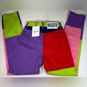 Misfit Ragged Priest Jeans NWT size 26 mom jeans